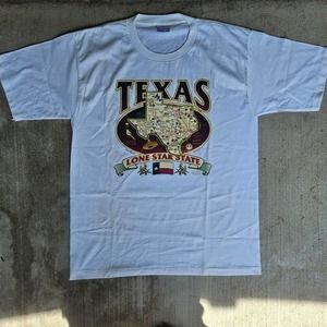Texas Destination Tee Single Stitch Sz L